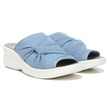 Smile II Wedge - Blue Lace