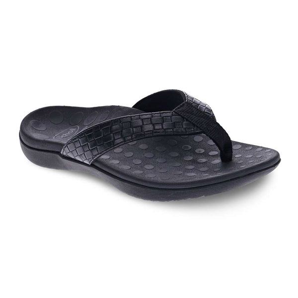 Sonoma Brick Toe Post Sandal - Black