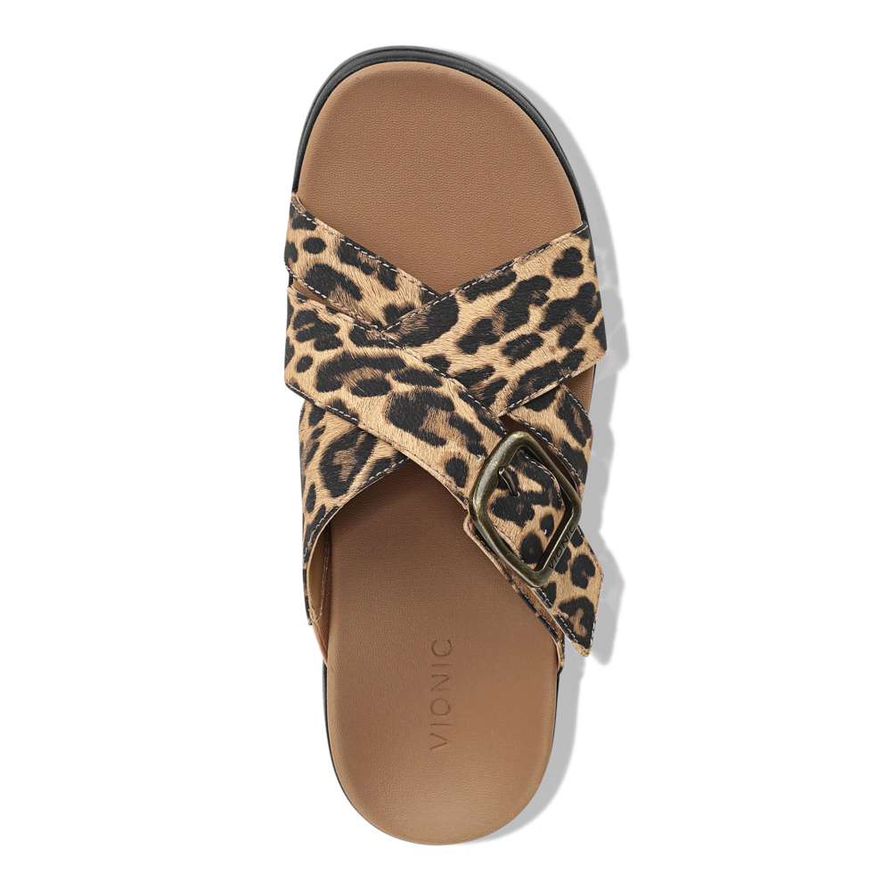 Starla Slide - Leopard