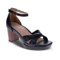 Tatum Heeled Sandal - Black