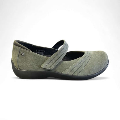 Timaru Mary-Jane - Moss Suede