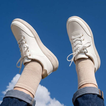 Times Square Lace-Up Casual Sneaker - White