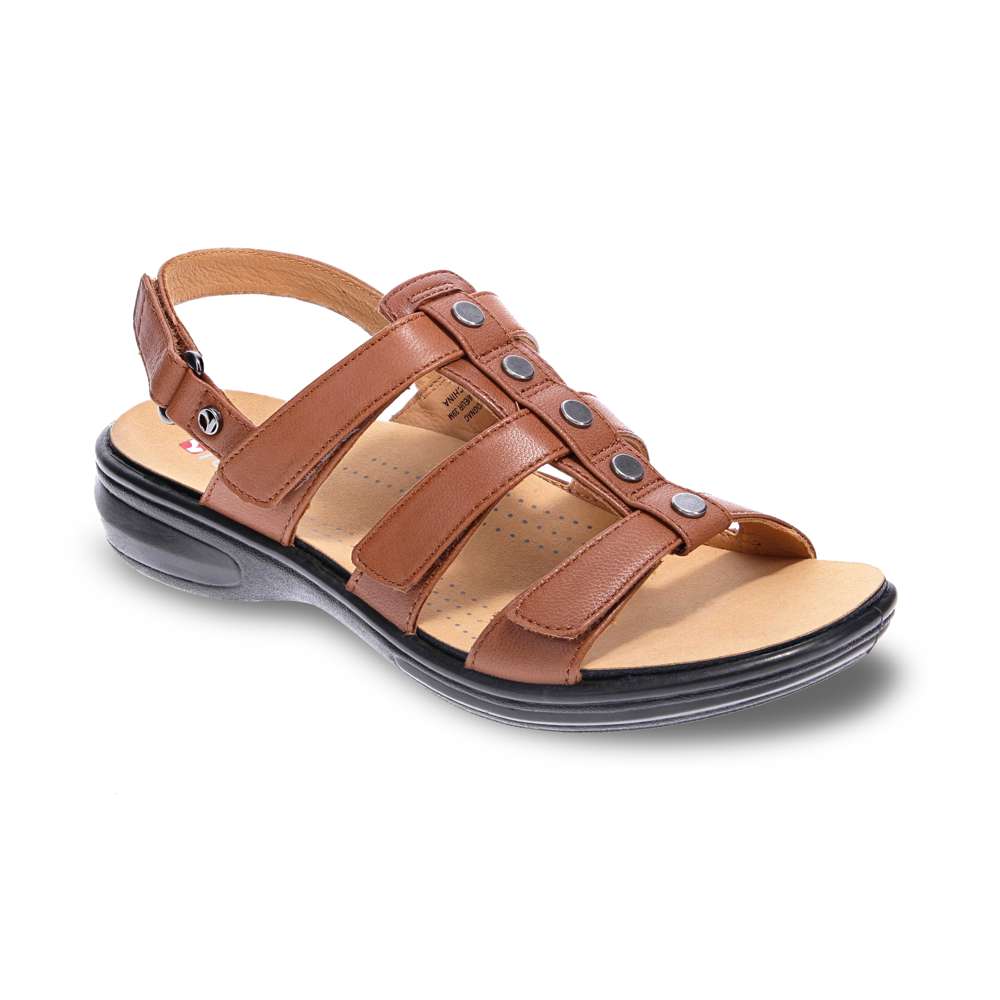 Toledo Slingback Sandal - Cognac