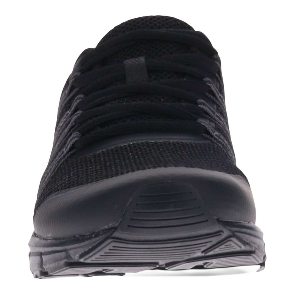 Ultra Lace Lace-Up Active Sneaker - Black