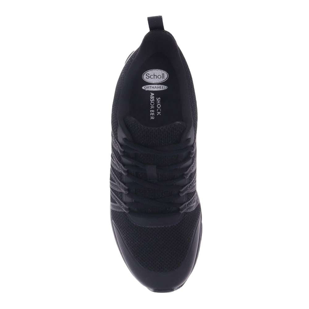 Ultra Lace Lace-Up Active Sneaker - Black