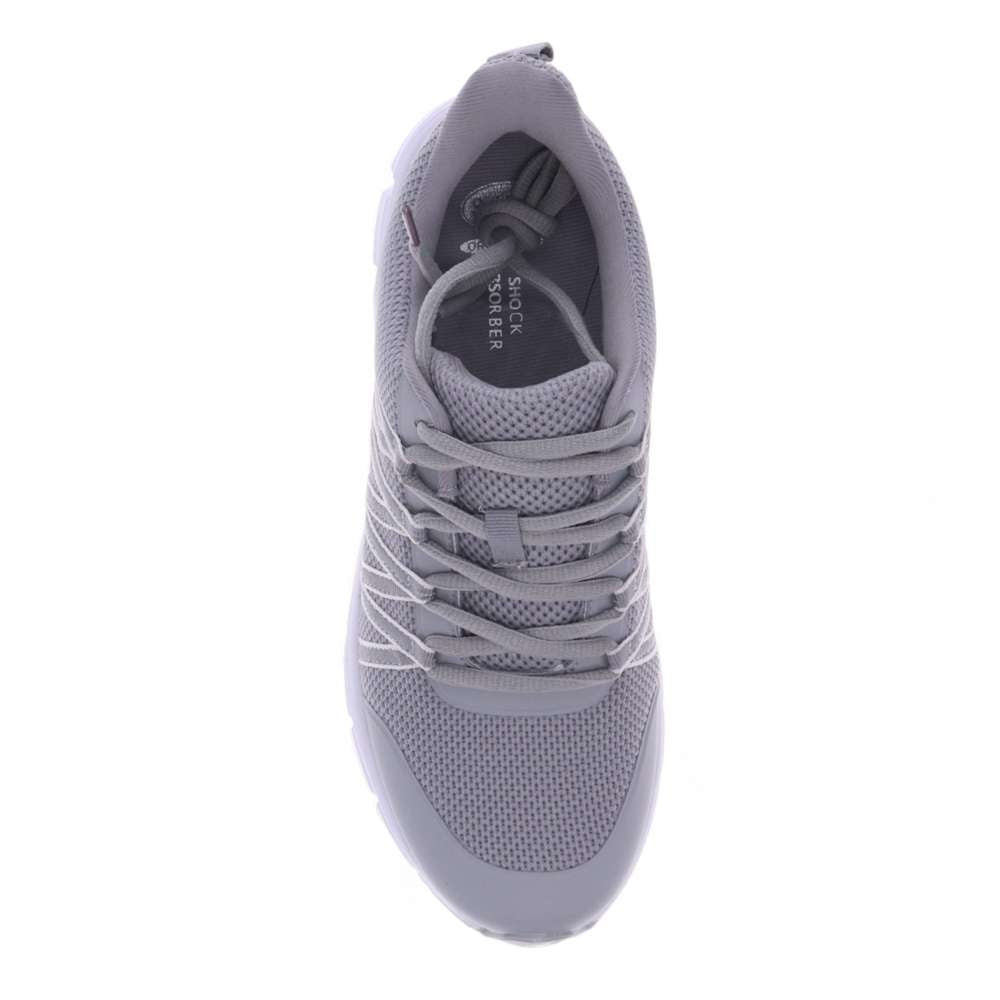 Ultra Lace Lace-Up Active Sneaker - Grey