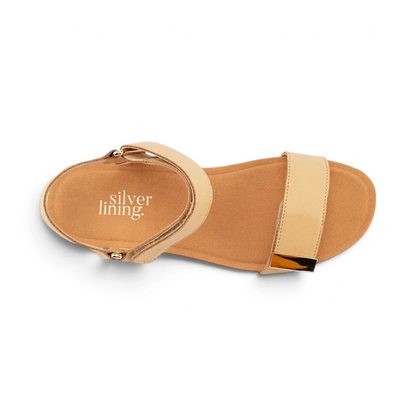 Utica Plain Sandal - Honey / Neutral