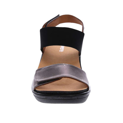 Valencia Wedge - Gunmetal