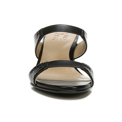Venus Dress Sandal - Black Snake/Leather