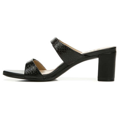 Venus Dress Sandal - Black Snake/Leather