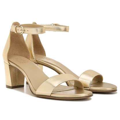 Vera Dress Sandal - Dark Gold Leather