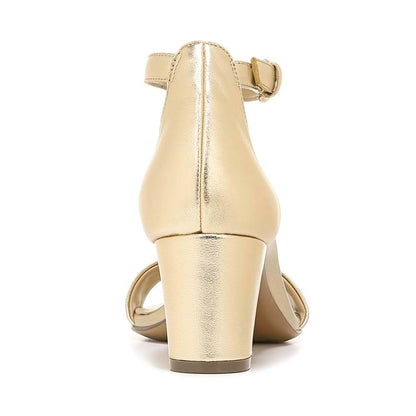 Vera Dress Sandal - Dark Gold Leather