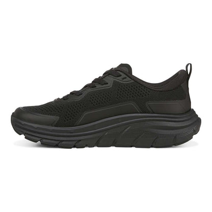 Walk Max Lace-Up Sneaker - Black