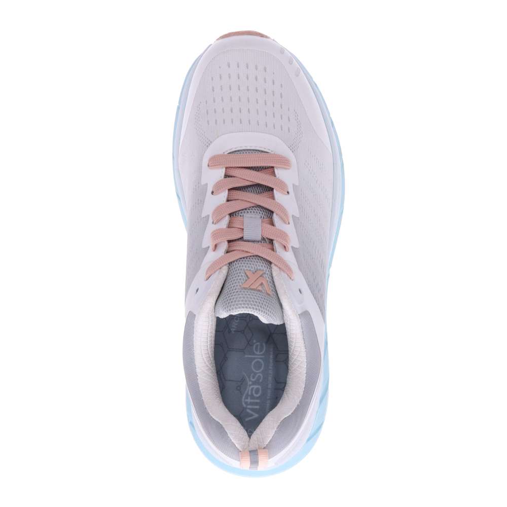 Walker Mesh III Active Sneaker - Grey/Lt Blue