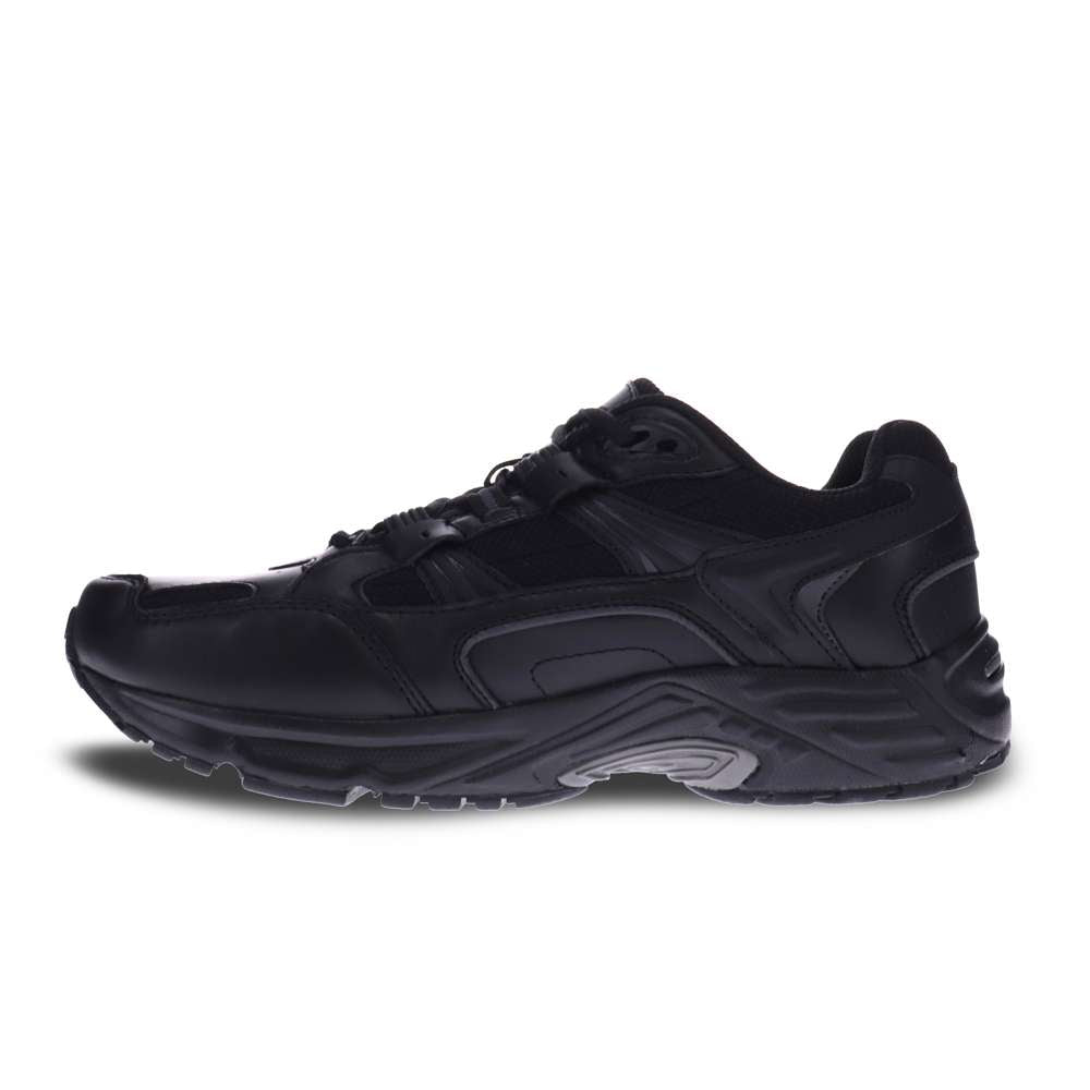 X-Trainer Lace-Up Active Sneaker Unisex - Black